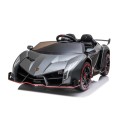 Vaikiškas elektromobilis Lamborghini Pilkas