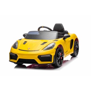 Porsche 718 vehicle Painting Yellow