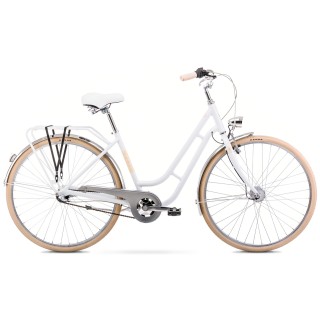 Dviratis Romet Luiza Classic 2024 white-20" / L