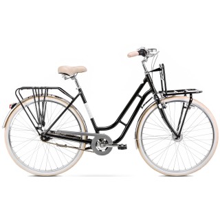 Dviratis Romet Luiza LUX 2024 black-19" / M