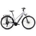 Elektrinis dviratis Romet e-Gazela 2.0 504WH 2024 silver-19" / L