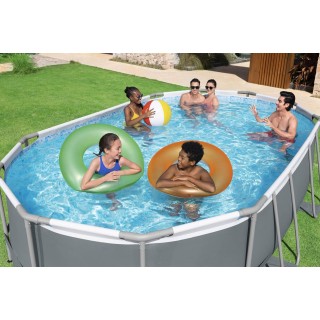 Frame Pool 16 x 10 FT / 488 x 305 x 107 cm Power Steel BESTWAY