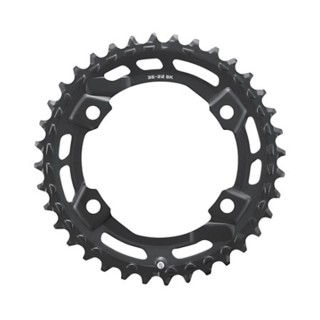 Priekinė žvaigždė Shimano CUES FC-U6000-2/FC-U6000-2B // 36T, B.C.D.: 96 mm
