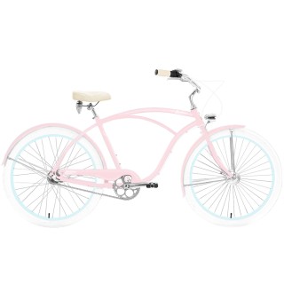 Dviratis Embassy Baby Powder ALU 26" 3-speed 2024 pastel pink