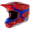 HELMET SM5 ACT2 RED/BL S