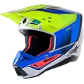 HELMET SM5 SAIL YLW/BL 2X