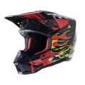 HELMET SM5 RASH RED/G L