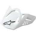 VISOR S-M 10/S-M8 WH GLS