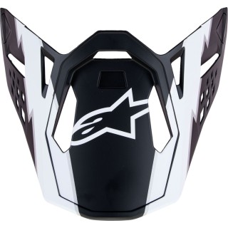 VISOR SM10 AMPR BLACK/WHT