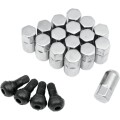 LUG NUTS 3/8 CHROME 16-PACK