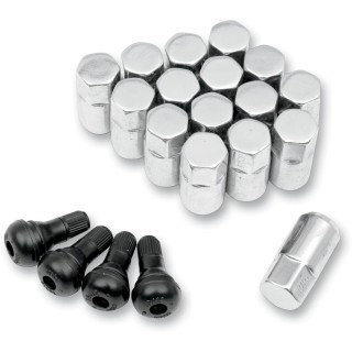 LUG NUTS 12X1.25 CHROME 16-PACK