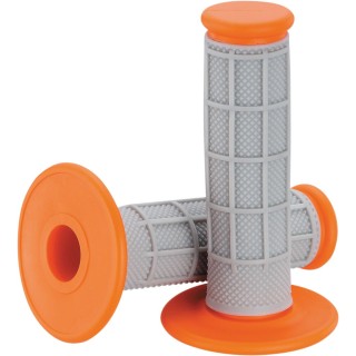 QUALIFIER HALF WAFFLE GRIPS GRAY/ORANGE