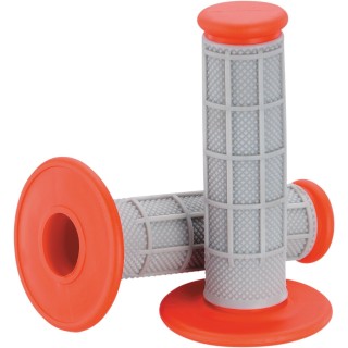 QUALIFIER HALF WAFFLE GRIPS GRAY/RED