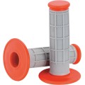 QUALIFIER HALF WAFFLE GRIPS GRAY/RED