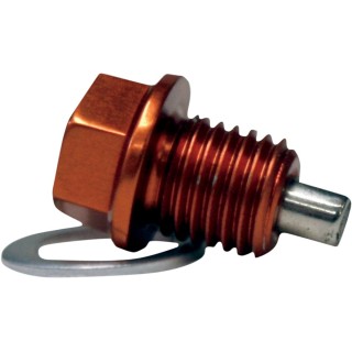 MAGNETIC DRAIN PLUG ZIP-TY ORANGE KTM