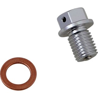 DRAIN PLUG MAGNETIC SLVR