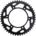 REAR SPROCKET / 47 TEETH / 520 PITCH / BLACK / STEEL