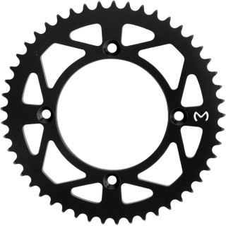 REAR SPROCKET / 49 TEETH / 520 PITCH / BLACK / STEEL