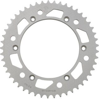 REAR SPROCKET 49 TEETH ALUMINIUM SILVER