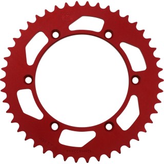 REAR SPROCKET 46 TEETH ALUMINIUM RED