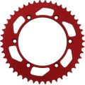 REAR SPROCKET 46 TEETH ALUMINIUM RED