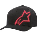HAT CSHIFT CV BK/RED S/M