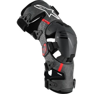S-TECH RK-10 PLSMA KNEE BRACE BLK/RD M