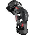 S-TECH RK-10 PLSMA KNEE BRACE BLK/RD M