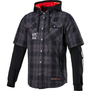 JACKET TARTAN SHIRT GY XL