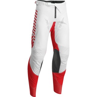 Differ Slice Pants - White/Red - 36