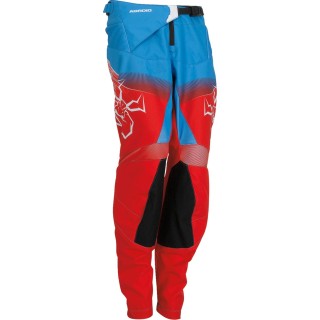 PANT YTH AGRD RD/WH/BL 22