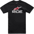 TEE CSF RIDE 4 BK/W/R XL