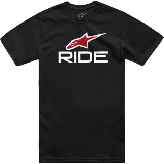 TEE CSF RIDE 4 BK/W/R 2X