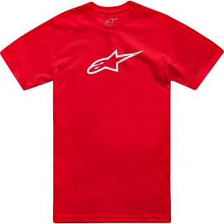 TEE SS CSF AGELESS 2.0 RED/WHT M