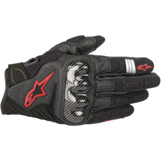 SMX-1 AIR V2 PERFORMANCE GLOVES BLACK/FLO RED 3X-LARGE