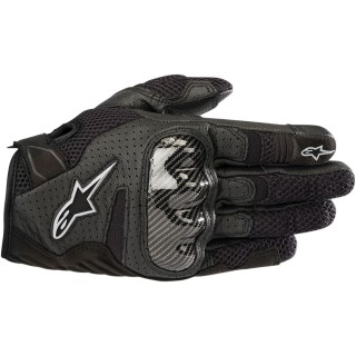 WOMENS STELLA SMX-1 AIR V2 ROAD RIDING GLOVES BLACK X-LARGE