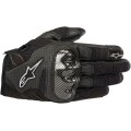 WOMENS STELLA SMX-1 AIR V2 ROAD RIDING GLOVES BLACK X-LARGE