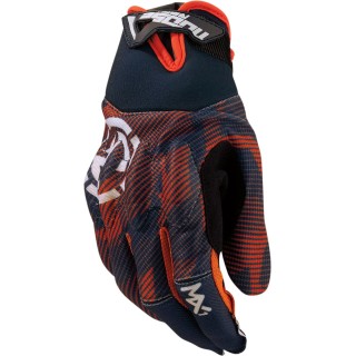 GLOVE MX1 GY/OR SM