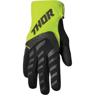 GLOVE SPCTRM YT BK/AC XS
