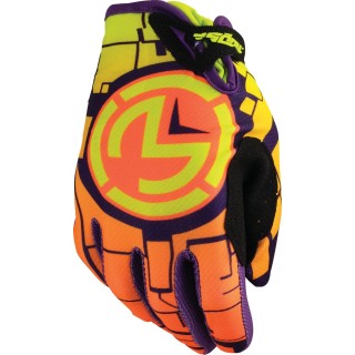 GLOVE YOUTH SX1 ORANGE/GREEN MD