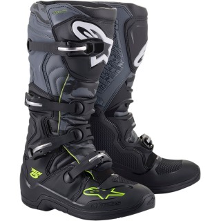 BOOT T5 BK/GY/YL FL 10