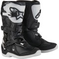 BOOT TECH3S YTH WHT/BLK 6
