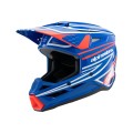 HELMET YTH SM3 WURX BLUE/RED/W