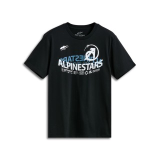 TEE SS CSF SEMICIRCLE BLACK L