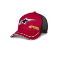 HAT TRUCKER EXCEED RD/BK OS