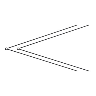 Skydelių tvirtinimo laikikliai 26"-28" Bluemels Basic