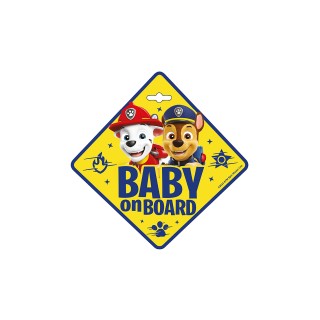 Ženklas Baby on board Paw Patrol Boys