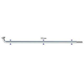 Stipinas Leader J-Bend 2.3 x 260 mm