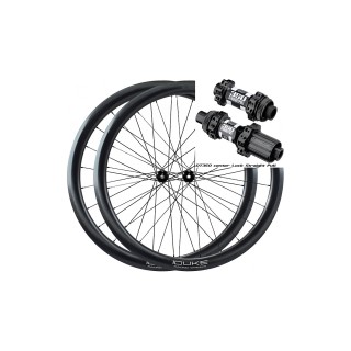 Ratų komplektas 700C Baccara 42C SLS2 Disc Brake / DT 350 SP Shimano 11S