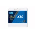 Grandinė X10 Silver Black